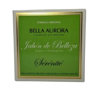 bella aurora jabon antimanchas serenite en pastilla 100gr