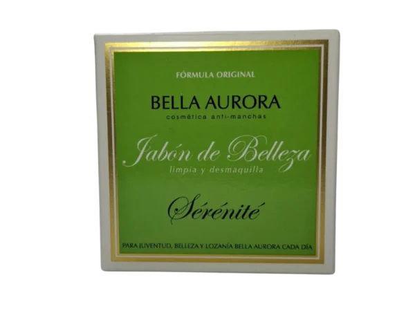 bella aurora jabon antimanchas serenite en pastilla 100gr