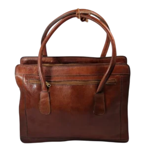 bolso grande de cuero para senoras vintage